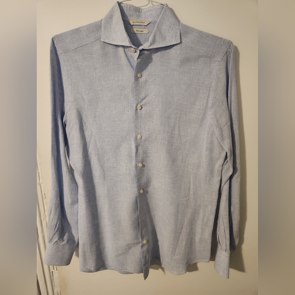 Suitsupply, Pure Linen, Button-down Dress shirt